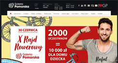 Desktop Screenshot of galeriapomorska.pl